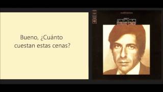 Leonard Cohen - Teachers (Traducida)