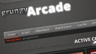 grungyARCADE - MyArcadePlugin Theme