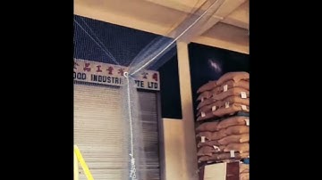 Bird Netting Installation at Warehouse