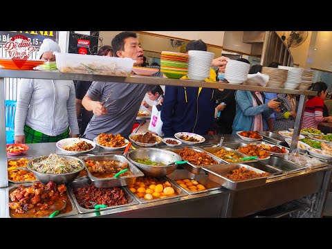 Hấp Dẫn Quán Cơm Trưa Hơn 60 Món Ngon Khách Đông Nghẹt | Đi Đâu Ăn Gì | Mua đặc sản 3 miền
