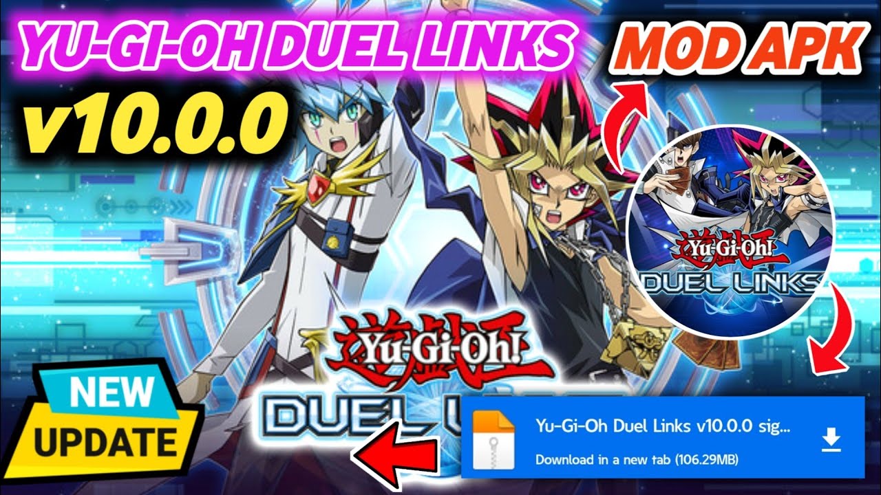 Yu Gi Oh Mod Apk | Duel Links Mod Apk New Update 2025 - YouTube
