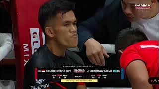 Final INA 🇮🇩 Toni vs KAZ 🇰🇿 Zharzhanov GAMMA MMA WORDL CHAMPIONSHIP 2023 Thailand