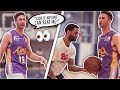 BEAT ME AND GET $200!! I TRASH TALK THE WHOLE GAME 😈 | Jordan Lawley Basketball