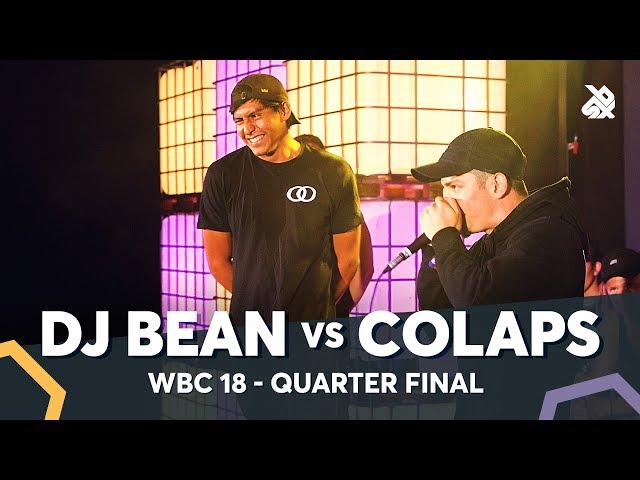 DJ BEAN vs COLAPS  | WBC Solo Battle 2018 | 1/4 Final class=