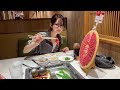 念願の火鍋屋さんに来て緊急で動画を回しました