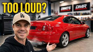 I Straight Piped My Holden Monaro! 🤯