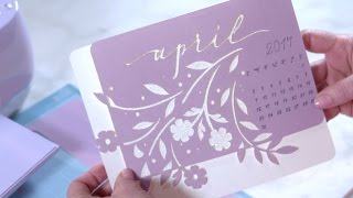HSN | Good Crafts Fast: Anna Griffin Cricut Calendar