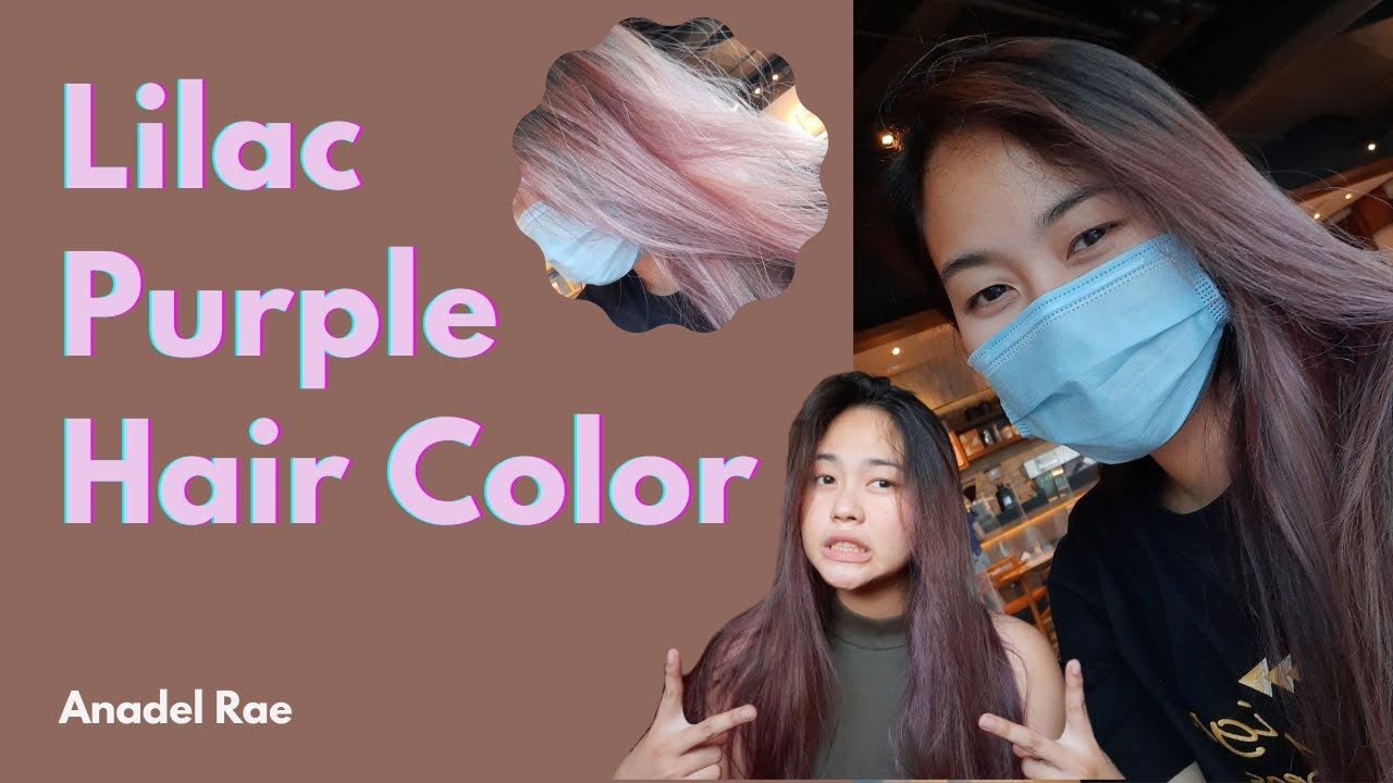 Dyeing my hair Lilac Purple Bremod  | Anadel Rae