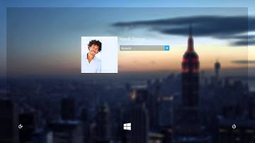 Windows 8.2 - New Login Screen Concept