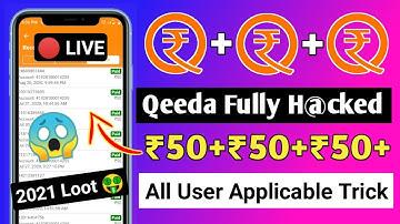 [Qeeda H@Ck]😱 ₹50+₹50+ Unlimited Refer Bypass Trick | Qeeda App Se Paise Kaise Kamaye 2021 🤑🤑