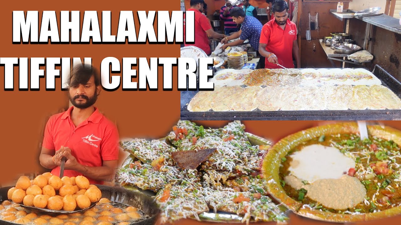 15 Years Old Mahalaxmi Tiffin Centre | Famous at Nampally | Pizza Dosa | Tawa Upma | Must Try | HYD | Street Food Zone