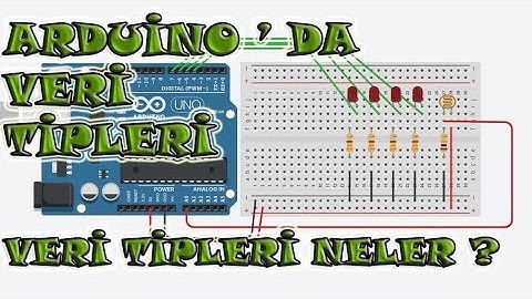 Arduino Eğitim Videoları-3 Veri Tipleri
