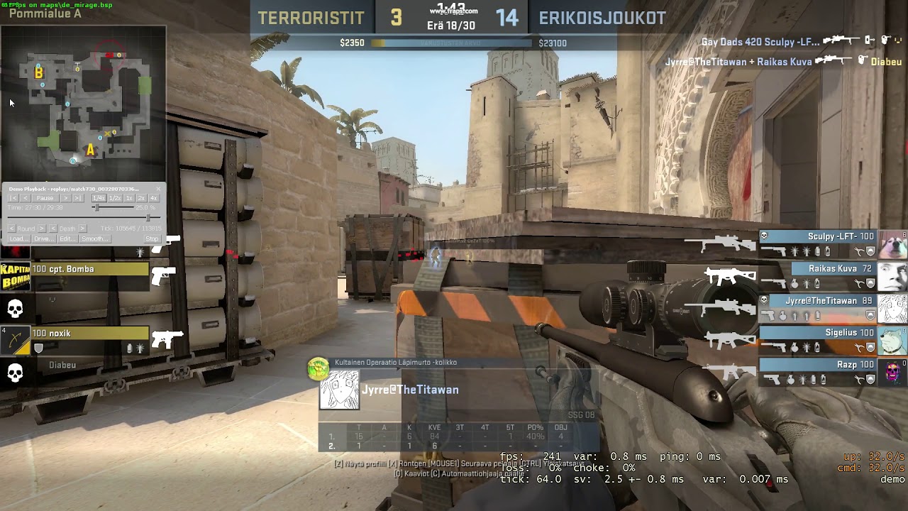 csgo mirage aimbot - YouTube