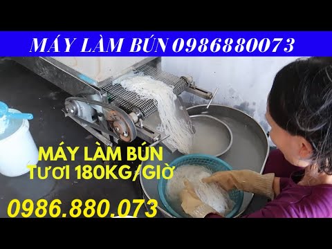 Video MÁY LÀM BÚN TƯƠI GIÁ RẺ 0986880073 - youtube
