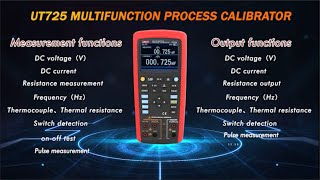 UT725 Multifunction Process Calibrator