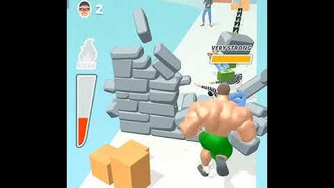 Muscle Rush Gameplay All Levels Walkthrough ios ,Android Game Big Update Max Level MR03 PS527TG