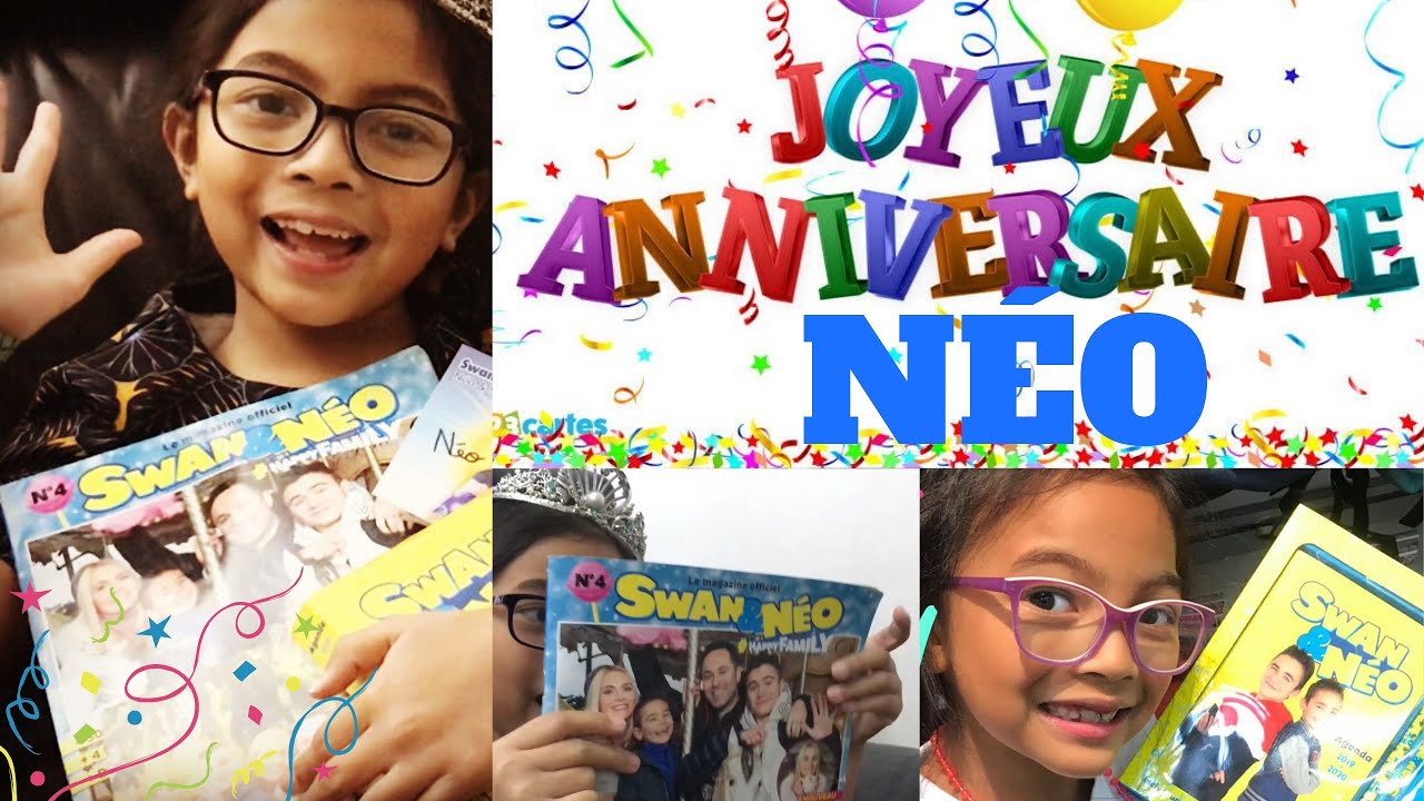 neo et swan anniversaire Joyeux Anniversaire Neo 15 Ans Youtube neo et swan anniversaire