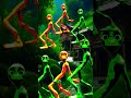 Dametucosita alien dance shorts green alien reels new trend viral tiktok ai 4k love
