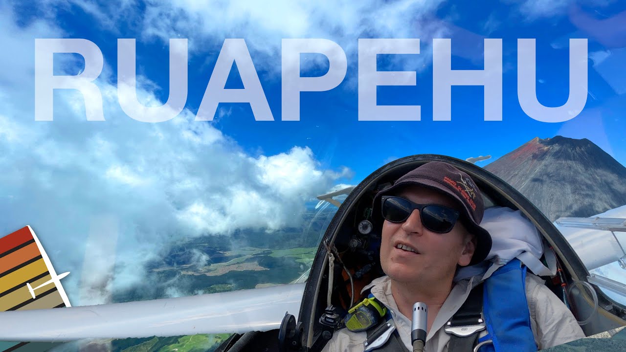 First time gliding to Mt Ruapehu! 🌋