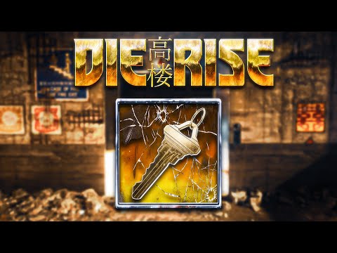 DIE RISE REMASTERED - GOLD ELEVATOR KEY TUTORIAL (Black Ops 3 Zombies)