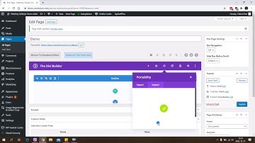 How to import Divi layouts