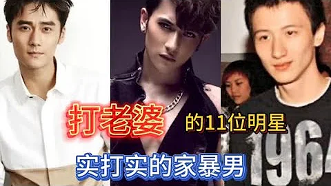 11位打老婆的男明星   一言不合就動手   人前一套背後一套 - 天天要聞