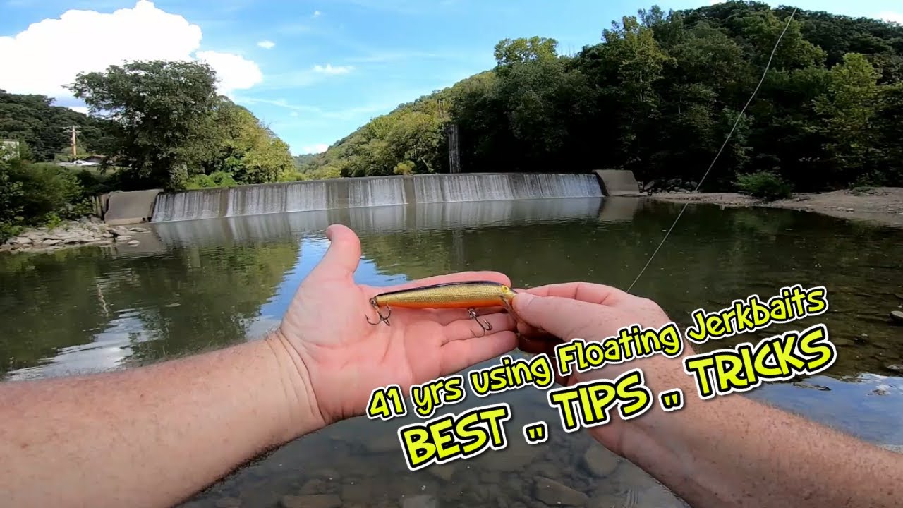 How to fish floating Jerkbaits for Beginners TIPS and TRICK ( Catch more Smallmouth )