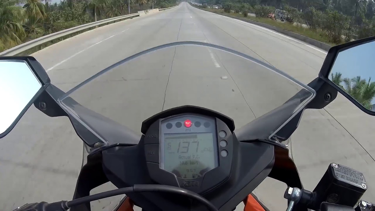 Ktm Rc390 Top Speed 2018 Youtube