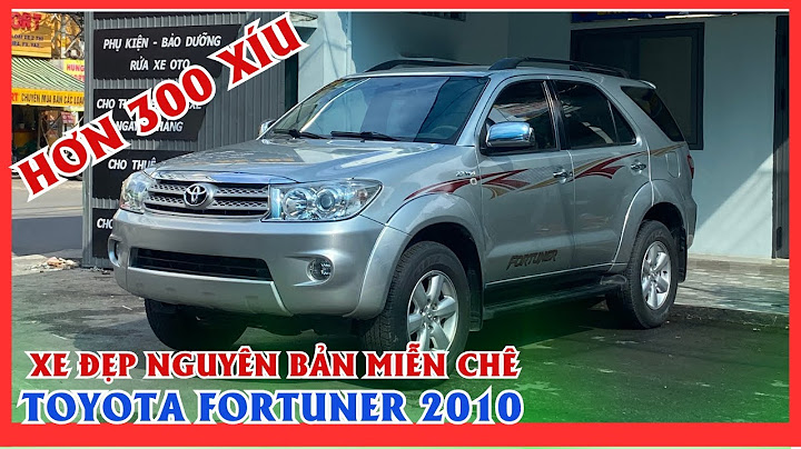 Đánh giá xe fortuner v 2010