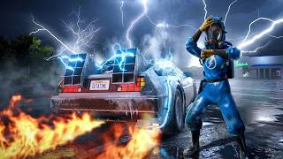 Cleaning Hill Valley & Unlocking Trophies! (PowerWash Simulator - Back to the Future DLC)