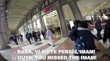5 hours walking in Milan as a muslim