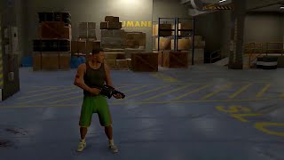 GTAV - Get inside the Monkey Business facility (Ledge Buffer glitch)