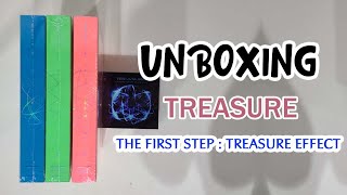 TREASURE 1st ALBUM [THE FIRST STEP : TREASURE EFFECT]  Unboxing