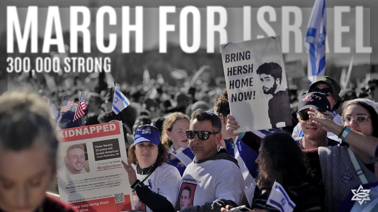 March For Israel in Washington D.C. | LIFE IN MESSIAH - YouTube