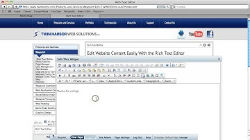 Rich Text Editor Overview.mov