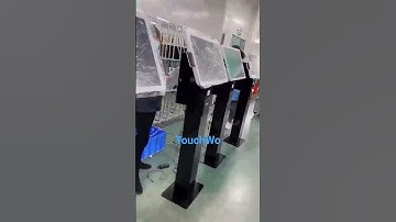 TouchWo 21.5 inch floor stand kiosk #touchscreen #touch #allinone #kiosk #custom