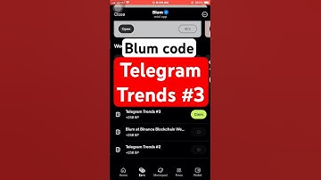Telegram Trends #3 | Blum code || blum code | Telegram Trends #3 #blumcode #crypto #blum