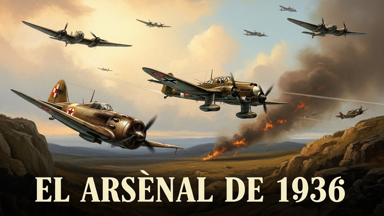 Todos los aviones Usados por España en la Guerra Civil (1936-1939)