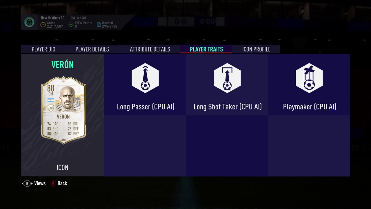 88 Veron Icon SBC FIFA 21