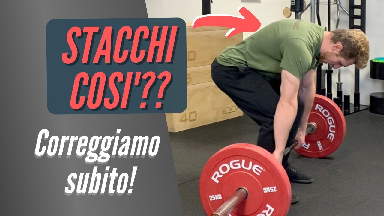 SCHIENA CURVA? | Sistema il tuo stacco da terra!