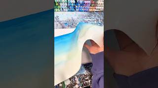 絵の具を伸ばして「布」にしたら最高のアートになった…