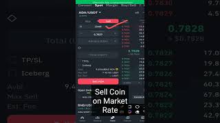 Selling Coins On Binance  Special Mentor