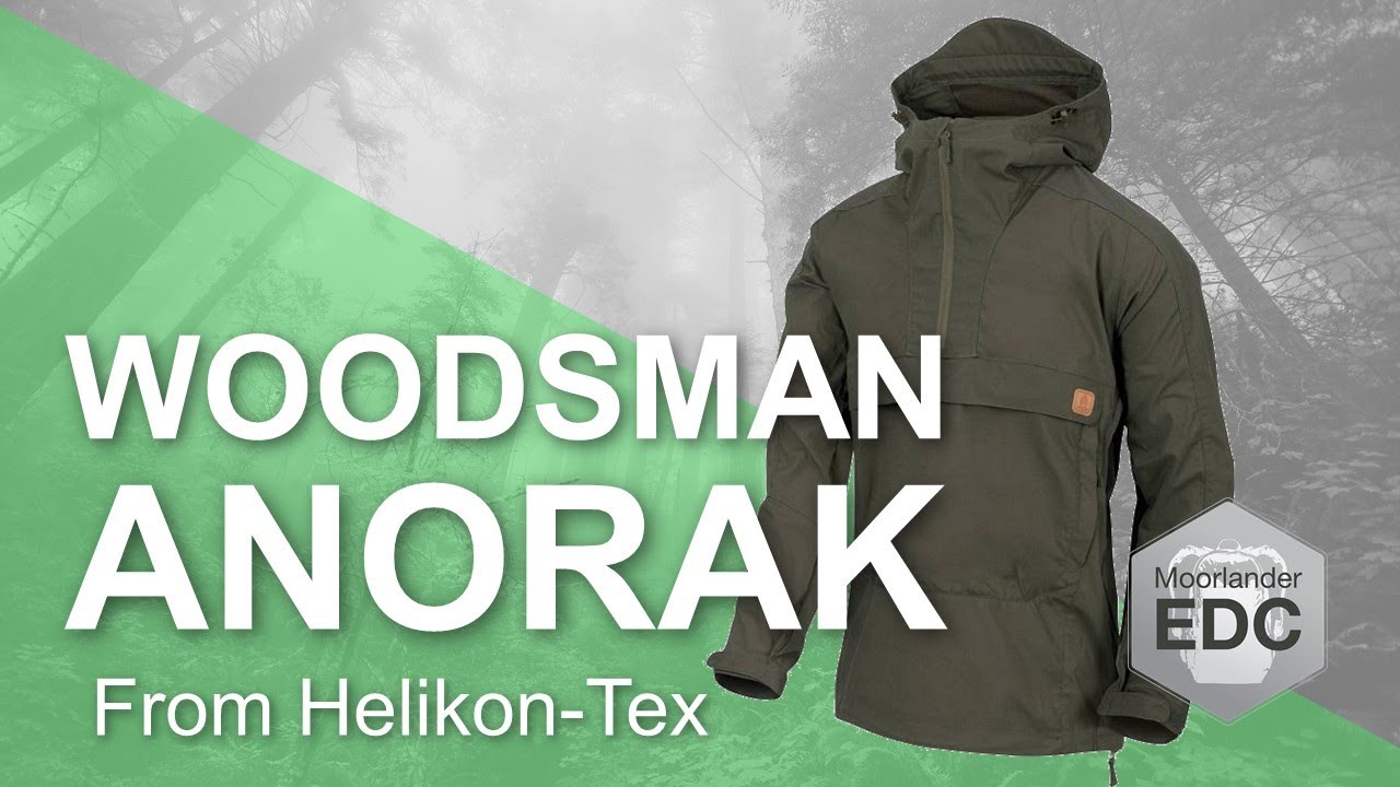 Woodsman Anorak Helikon-Tex - outdoors jacket - YouTube