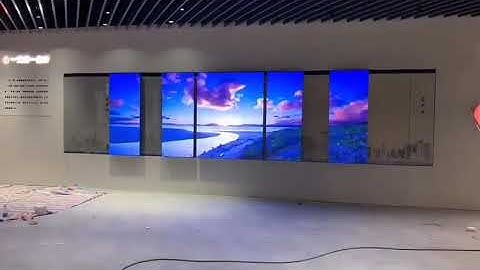Mechanical dynamic matrix LED Video Wall
