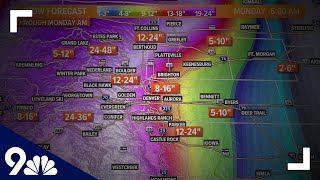Snow is coming to Colorado