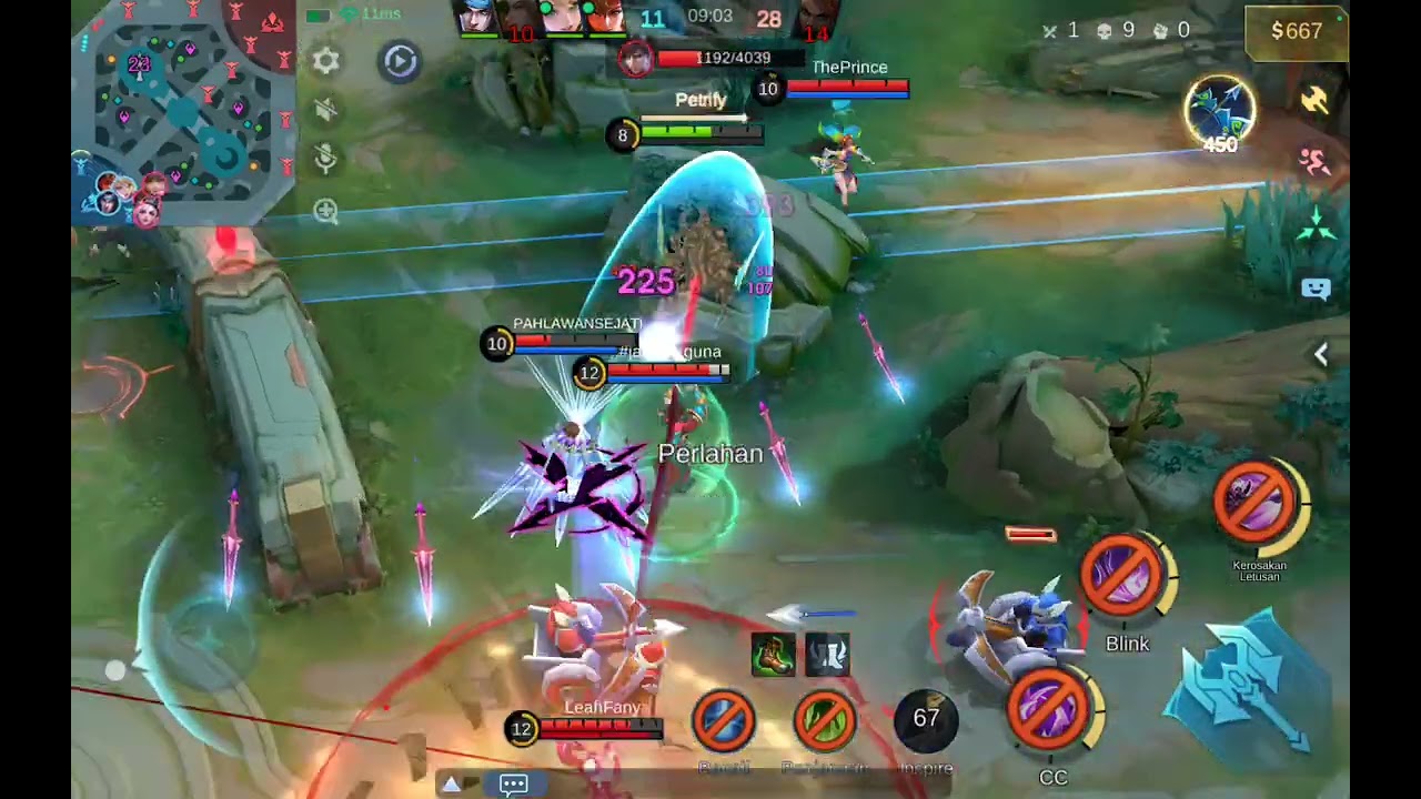 mobile legends part 1 cari nama ni umar gaming 7253 