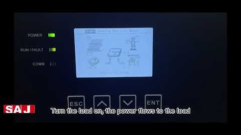 SAJ inverter communication setting with CFE 5100,5100S,2400