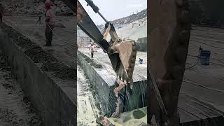 Giant Rock Lifted by JCB Machine! Heavy Stone Loading Process is Absolutely Satisfying