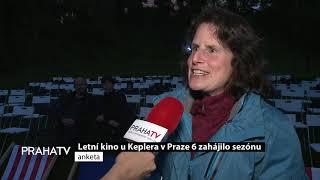 Letní kino u Keplera v Praze 6 zahájilo sezónu