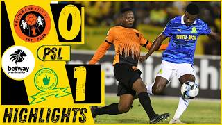 Polokwane City Vs Mamelodi Sundowns Extended Highlights  Premier Soccer League 202526